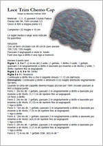 Lace Trim Chemo Cap ITA